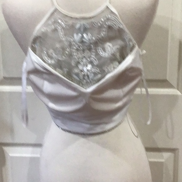 B Darlin White CropTop - Picture 5 of 6